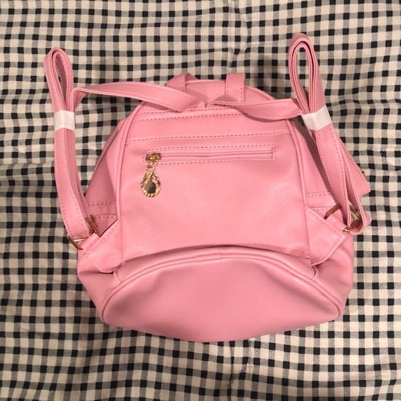 Pink mini backpack - Picture 5 of 5
